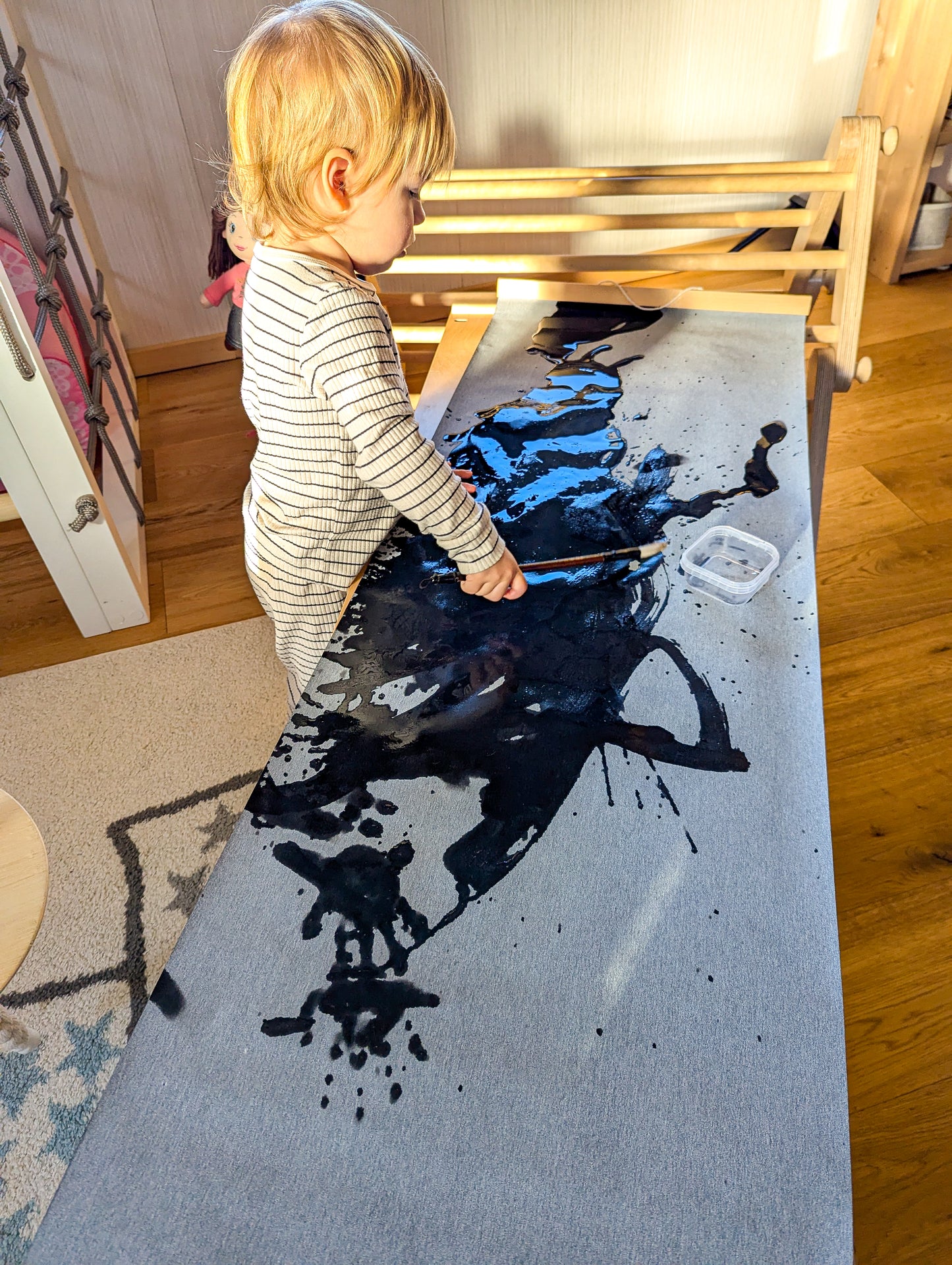 Wiederverwendbares Wassermaltuch + Pinsel