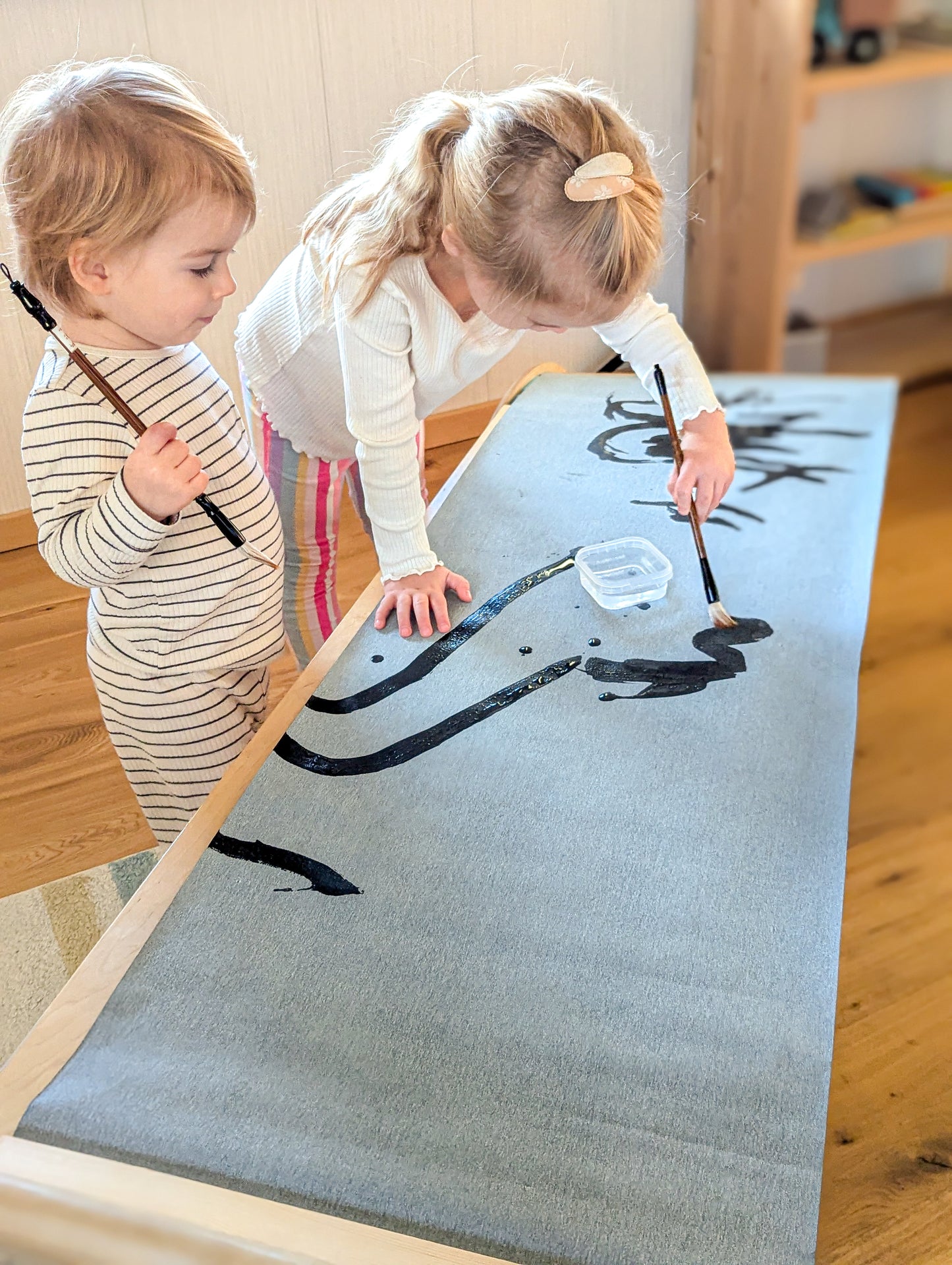 Wiederverwendbares Wassermaltuch + Pinsel
