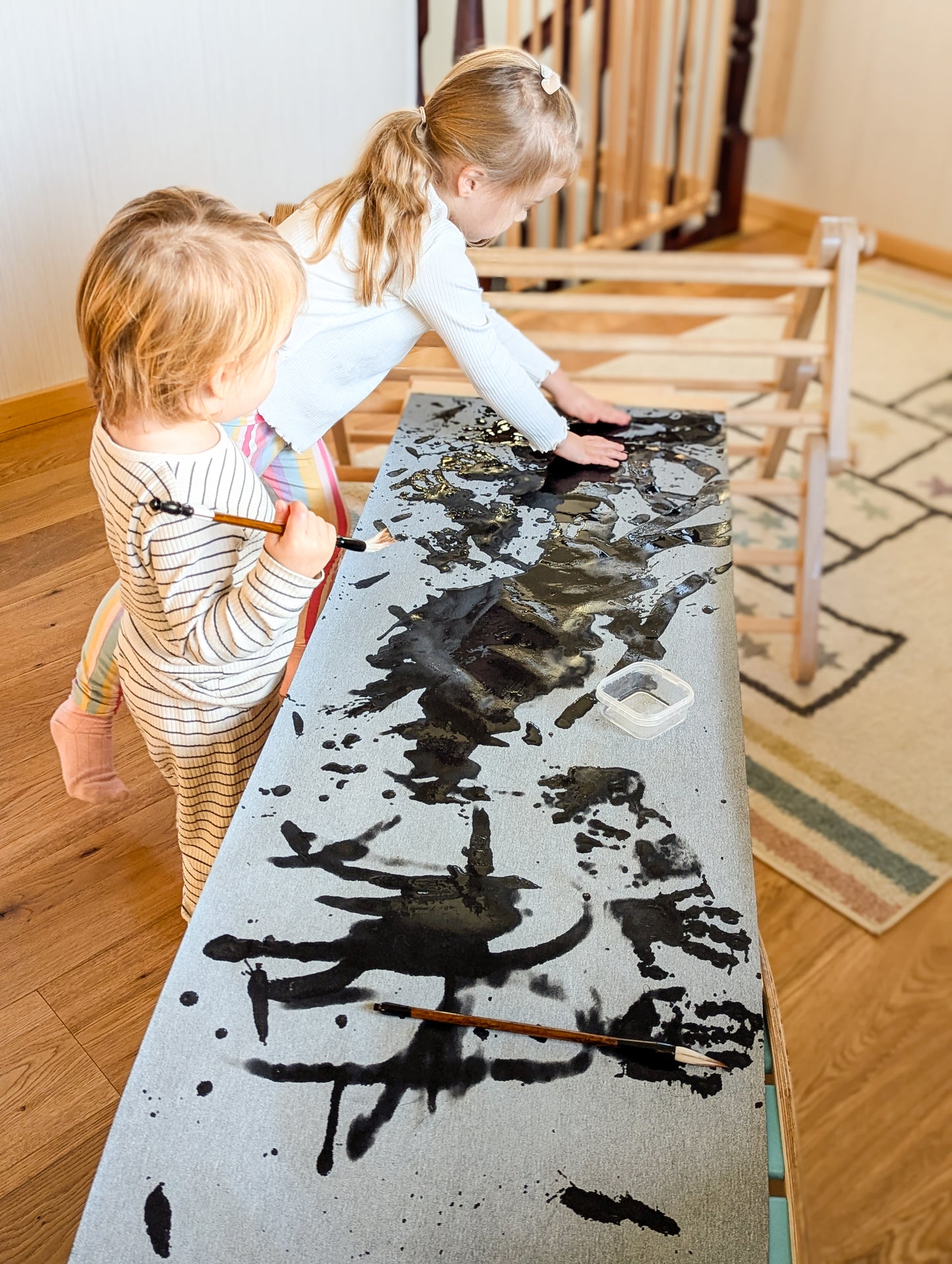 Wiederverwendbares Wassermaltuch + Pinsel