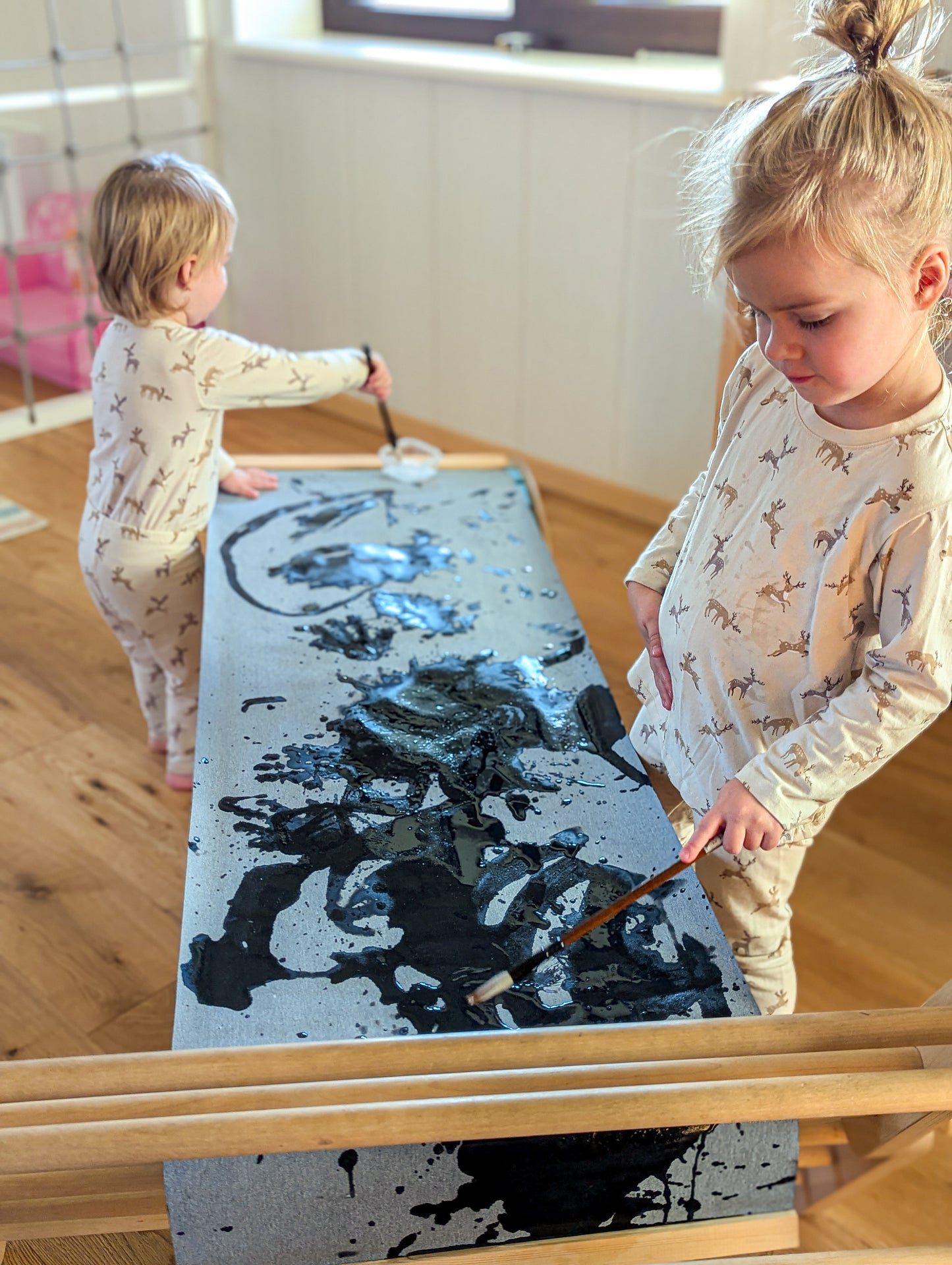Wiederverwendbares Wassermaltuch + Pinsel