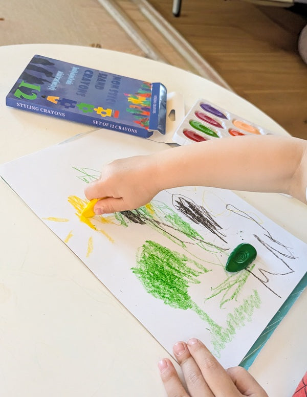 TinyGrip™ Wachsmalstift-Set