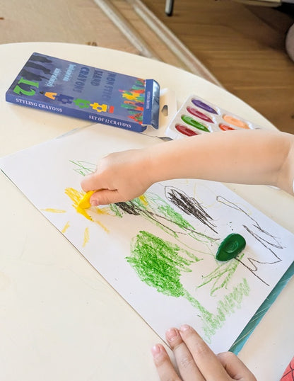 TinyGrip™ Wachsmalstift-Set